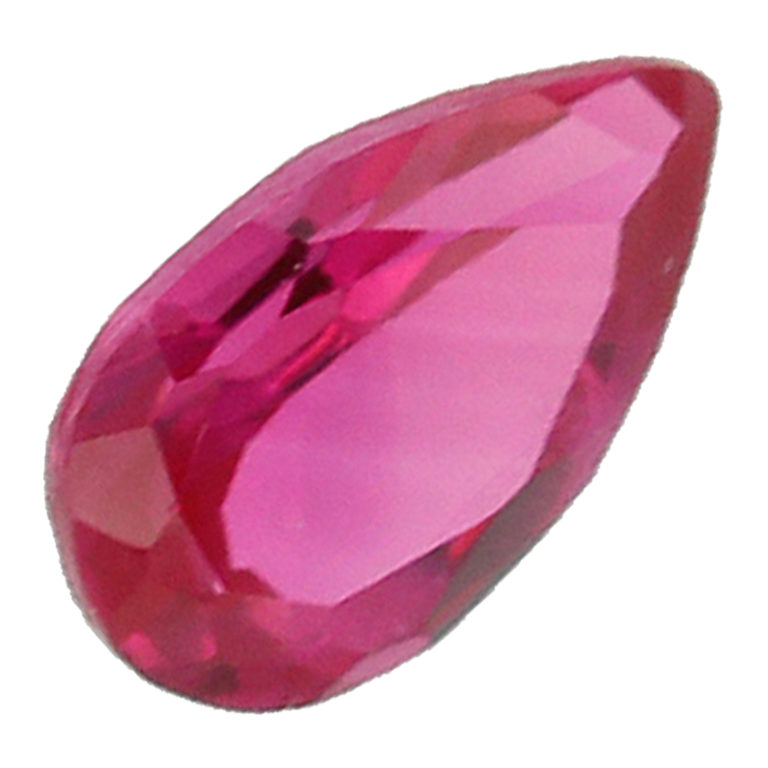 Loose Pear Shape Ruby Cz Gemstone Cubic Zirconia July Birthstone