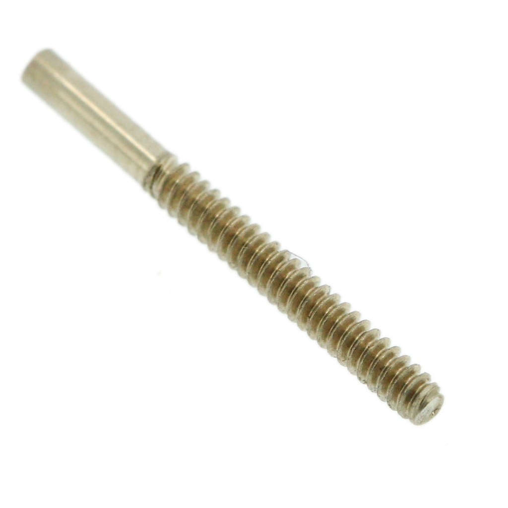 14K Solid White & Yellow Gold Replacement Single Screw Back for