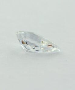 Loose Pear Shape Clear CZ Gemstone Cubic Zirconia April Birthstone Back