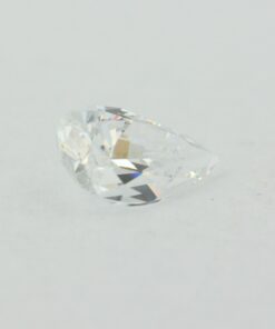 Loose Pear Shape White CZ Gemstone Cubic Zirconia April Birthstone Angle