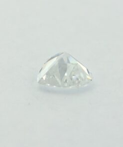 Loose Heart Shape Clear CZ Gemstone Cubic Zirconia April Birthstone Back