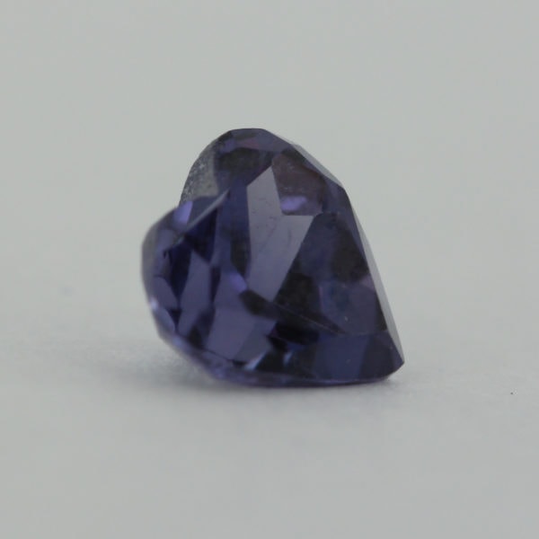 Loose Heart Shape Alexandrite CZ Gemstone Cubic Zirconia June Birthstone Angle