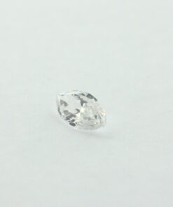 Loose Marquise Cut Clear CZ Gemstone Cubic Zirconia April Birthstone Back