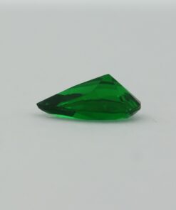 Loose Pear Shape Emerald CZ Gemstone Cubic Zirconia May Birthstone Down