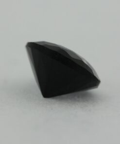 Loose Pear Shape Black Onyx CZ Gemstone Faceted Cubic Zirconia Back