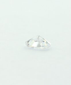 Loose Oval Cut Clear CZ Gemstone Cubic Zirconia April Birthstone Down