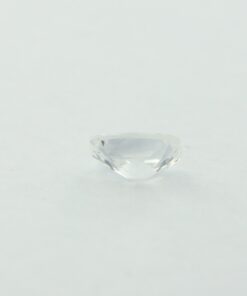 Loose Emerald Cut Clear CZ Gemstone Cubic Zirconia April Birthstone Back