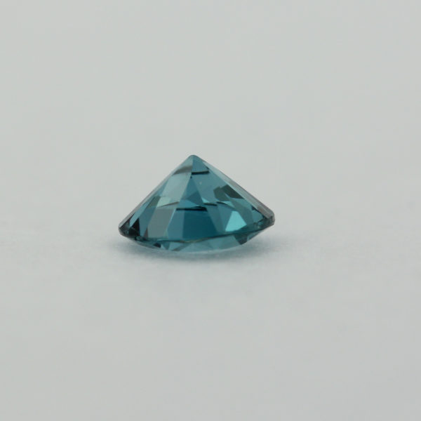 Loose Round Cut Blue Zircon CZ Gemstone Cubic Zirconia December Birthstone Down