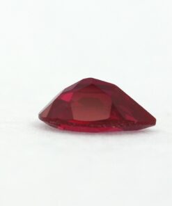 Loose Pear Shape Garnet CZ Gemstone Cubic Zirconia January Birthstone Down