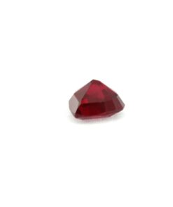 Loose Heart Shape Garnet CZ Gemstone Cubic Zirconia January Birthstone Down