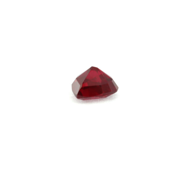 Loose Heart Shape Garnet CZ Gemstone Cubic Zirconia January Birthstone Down