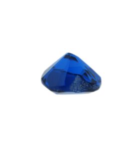 Loose Heart Shape Sapphire CZ Gemstone Cubic Zirconia September Birthstone Down