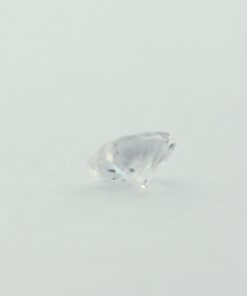 Loose Oval Cut Clear CZ Gemstone Cubic Zirconia April Birthstone Side