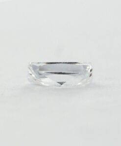 Loose Straight Baguette Clear CZ Gemstone Cubic Zirconia April Birthstone Down