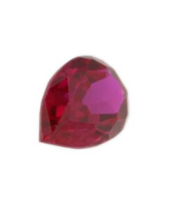 Loose Pear Shape Ruby CZ Gemstone Cubic Zirconia July Birthstone Angle