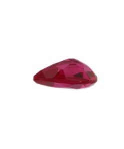 Loose Pear Shape Ruby CZ Gemstone Cubic Zirconia July Birthstone Down