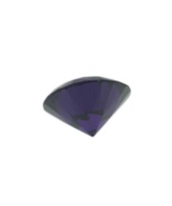 Loose Round Cut Amethyst CZ Gemstone Cubic Zirconia February Birthstone Back