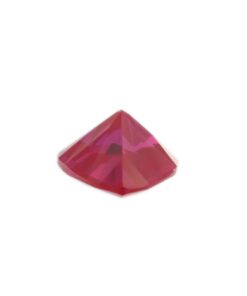 Loose Heart Shape Ruby CZ Gemstone Cubic Zirconia July Birthstone Down