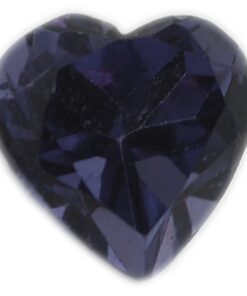 Loose Heart Shape Alexandrite CZ Gemstone Cubic Zirconia June Birthstone