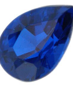 Loose Pear Shape Sapphire CZ Gemstone Cubic Zirconia September Birthstone