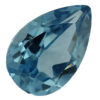 Loose Pear Shape Aquamarine CZ Gemstone Cubic Zirconia March Birthstone