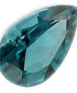 Loose Pear Shape Blue Zircon CZ Gemstone Cubic Zirconia December Birthstone