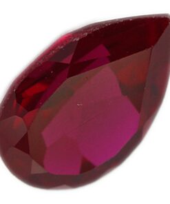 Loose Pear Shape Garnet CZ Gemstone Cubic Zirconia January Birthstone