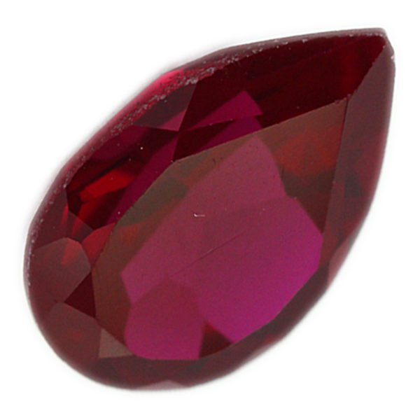 Loose Pear Shape Garnet CZ Gemstone Cubic Zirconia January Birthstone