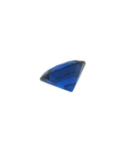 Loose Round Cut Sapphire CZ Gemstone Cubic Zirconia September Birthstone Back