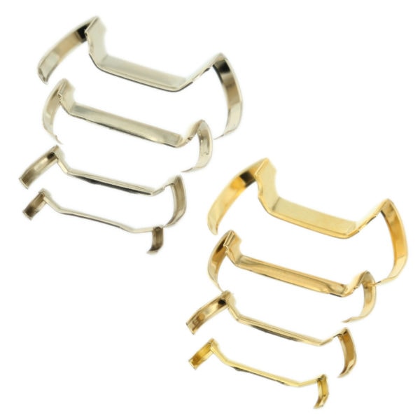 Modern 14K Yellow Gold Ring Guards - Abracadabra Jewelry / Gem Gallery