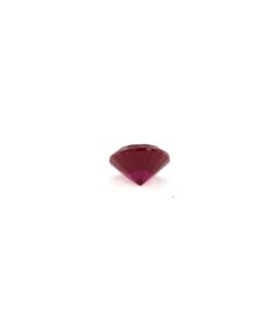 Loose Round Cut Garnet CZ Gemstone Cubic Zirconia January Birthstone Back