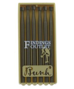 Busch Inverted Cone Bur Figure 3 Pack of 6 Jewelry Burs 006-031 Made In Germany Pack