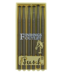 Busch Bearing Cutter 70°Bur Figure 446C Pack of 446C Jewelry Burs 009-050 Made In Germany Pack