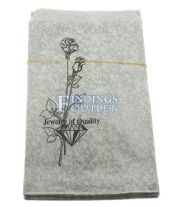 6x9 Silver Paper Gift Bags For Jewelry Merchandise Pack