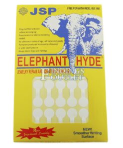 Elephant Hyde Round White Standard Sticker Jewelry Price Tags 1000 Pcs Pack