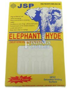 Elephant Hyde Round White Long Sticker Jewelry Price Tags 500 Pcs Pack