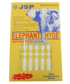 Elephant Hyde Round Gold Long Sticker Jewelry Price Tags 500 Pcs Pack