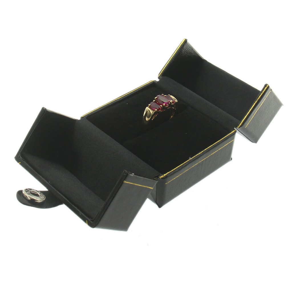 Custom Handmade Luxury Dark Grey Color Leatherette Jewelry Gift Packaging Boxes  Wholesale - China Jewelry Box and Packaging Boxes price | Made-in-China.com