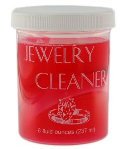 Jewelry Dip Cleaner 8oz Cleaning Solution For Gold Silver Diamonds Gemstones