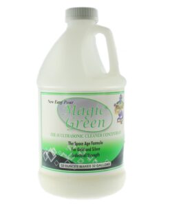 Magic Green Ultrasonic Cleaning Concentrate Powder For Gold & Silver Jewelry