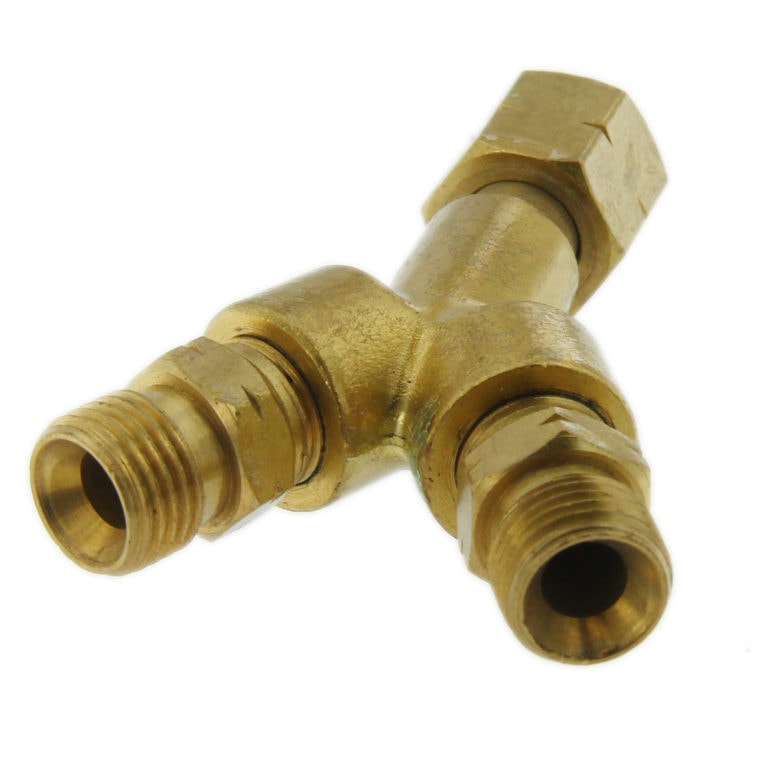 Oxygen Y Connector With Valve Findings Outlet