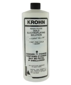 Krohn 24K Yellow Gold Plating Solution