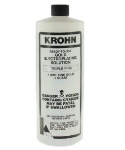 Krohn Rose Gold Plating Solution