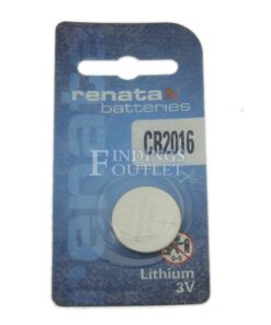 Renata CR2016 Watch Battery 3V Lithium Swiss Made Cell Pack