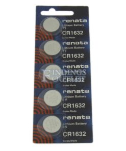 Renata CR1632 Watch Battery 3V Lithium Swiss Made Cell Pack