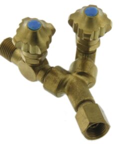 Oxygen Y Connector With Valve