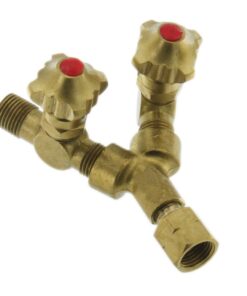 Fuel Y Connector With Valve