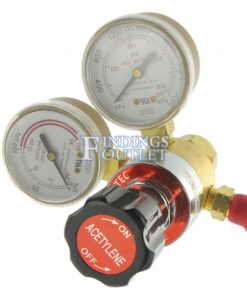 Gentec Small Torch Acetylene Regulator