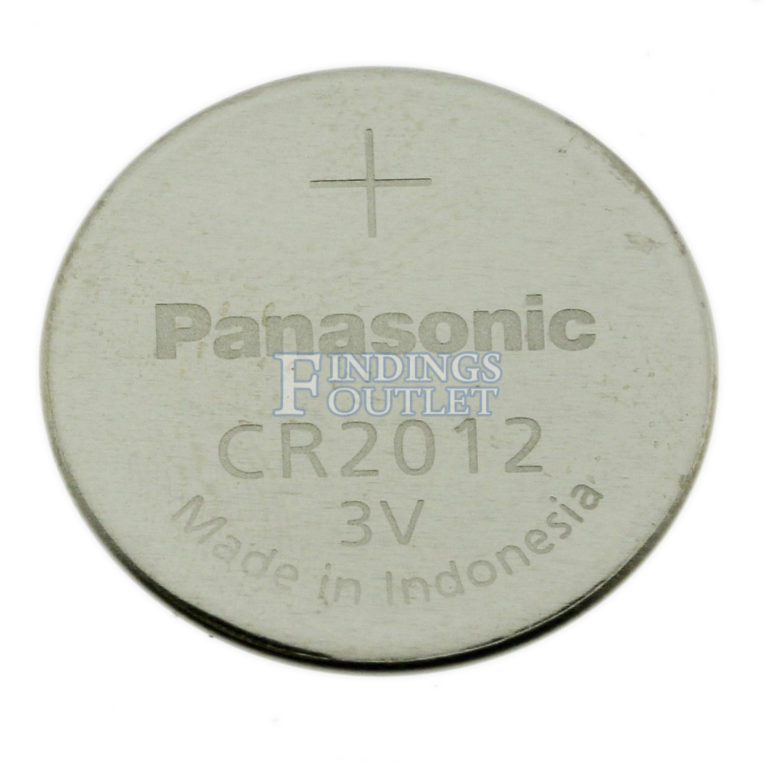 Panasonic CR2012 Watch Battery 3V Lithium Cell - Findings Outlet