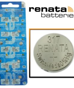 Renata 317 Watch Battery SR516SW Swiss Made Cell